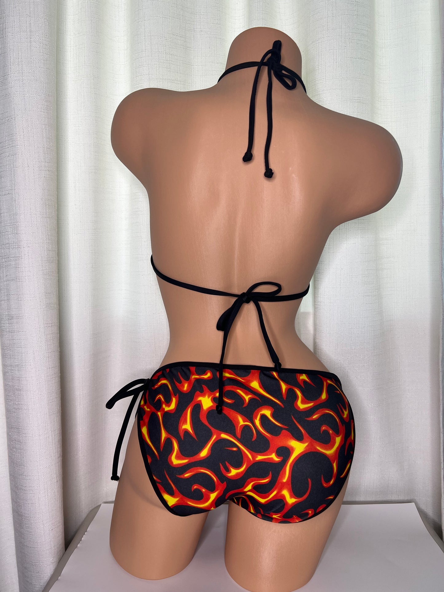 Fire Print Bikinis